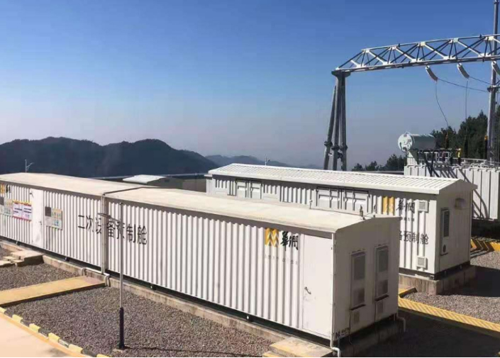 預制艙的使用提高了現場施工效率